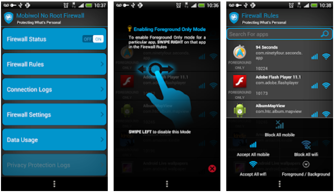 Mobiwol NoRoot Firewall 