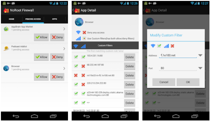 NoRoot Firewall for Android