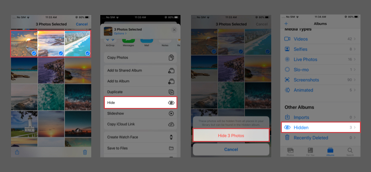 How to Hide Photos on iPhone